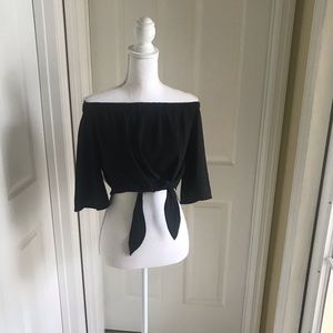 NWT Off Shoulder Crop Top
